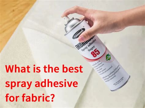 What is adhesive spray, and how does it revolutionize the art of temporary bonding?